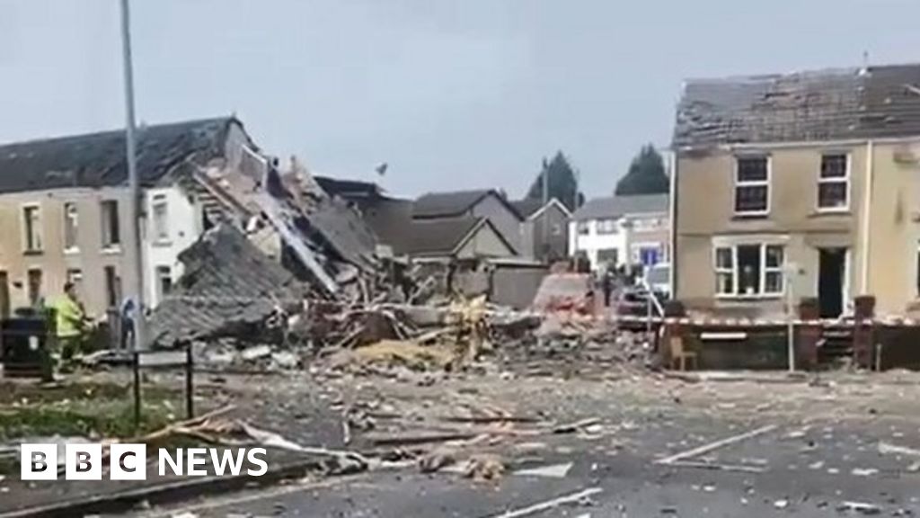 Swansea: Gas explosion destroys homes in major incident