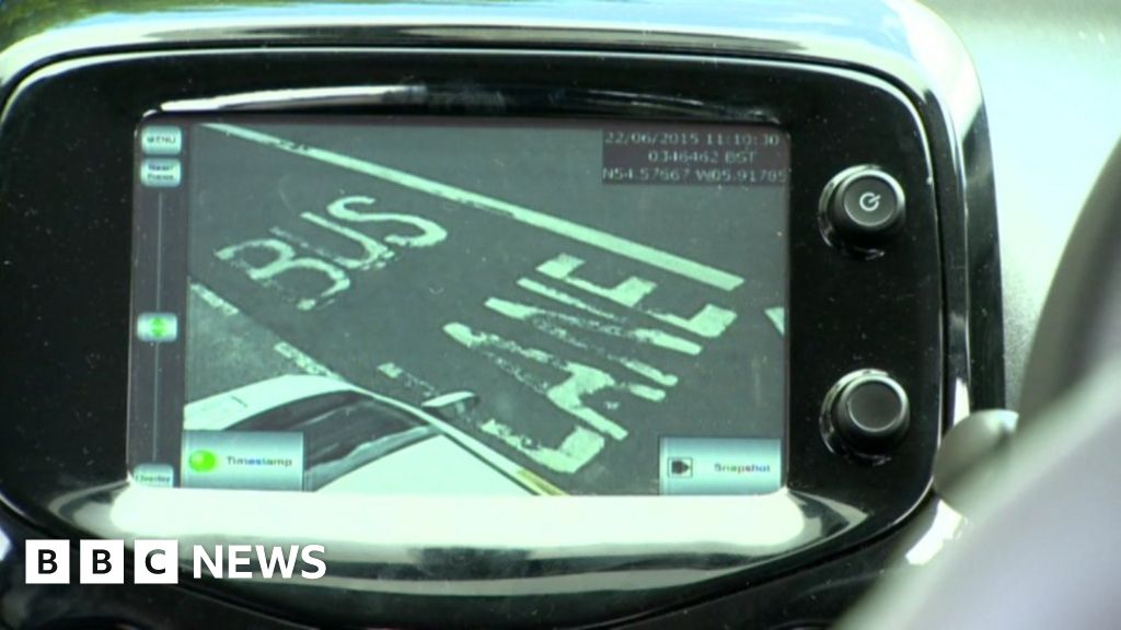 Belfast bus lane cameras DRD 'surprise' at number of fines BBC News