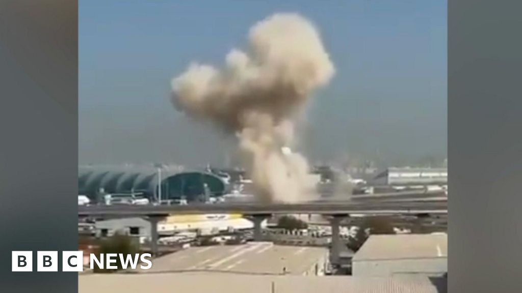 Watch: Moment of drone strike close to Dubai Airport thumbnail