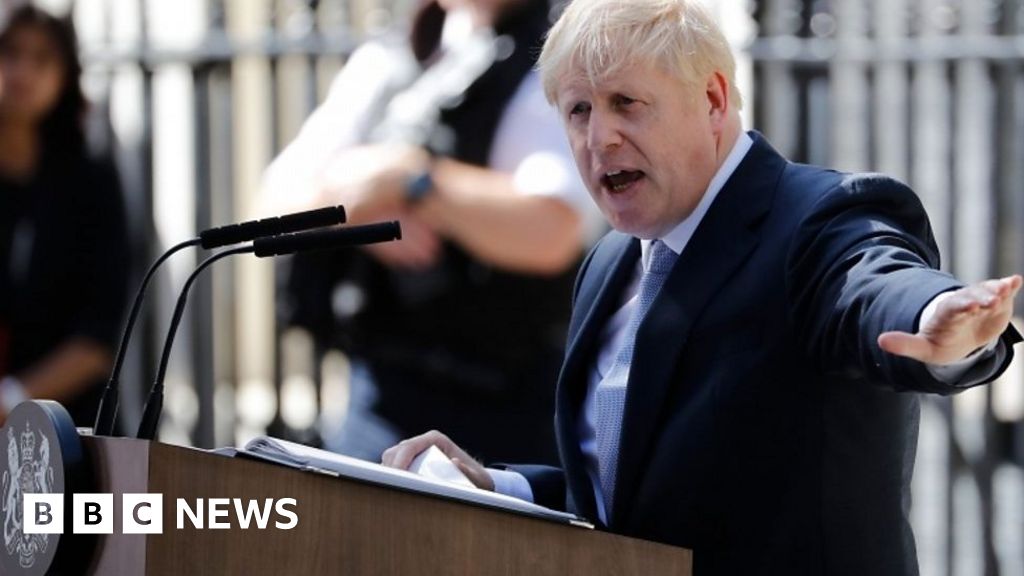 First Downing Street speech from PM Boris Johnson - BBC News