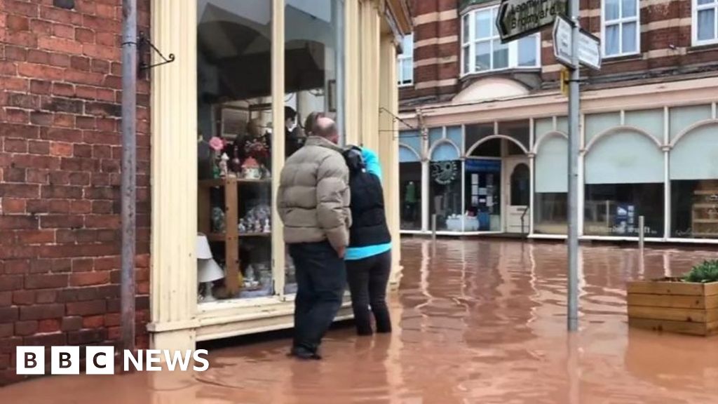 Tenbury Wells Storm Dennis Floods Homes And Businesses 0176