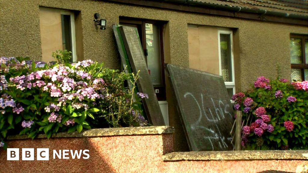 Ballymena arson attack Three petrol bombs thrown at house