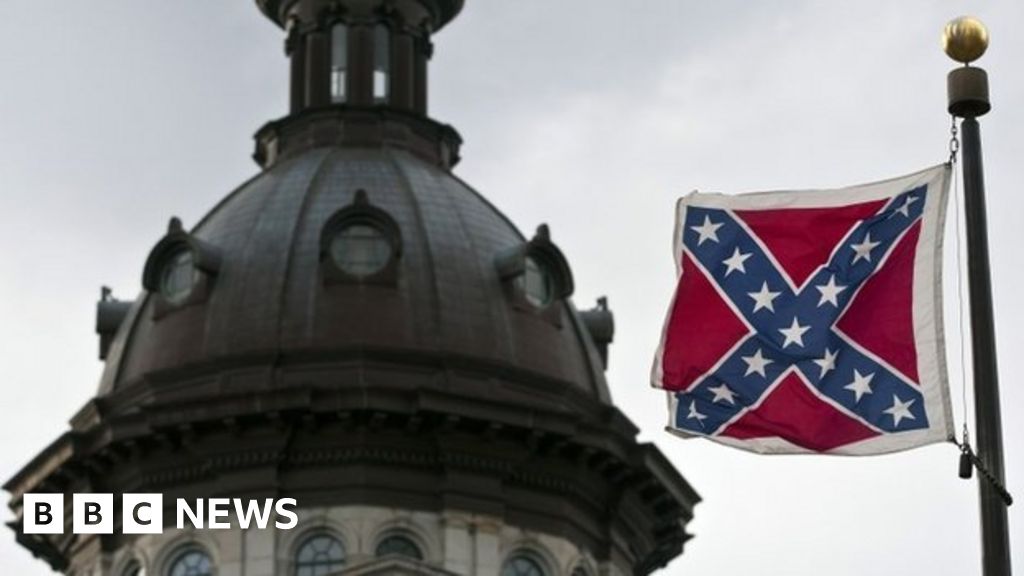 Confederate Flag Belongs In A Museum Obama Says Bbc News