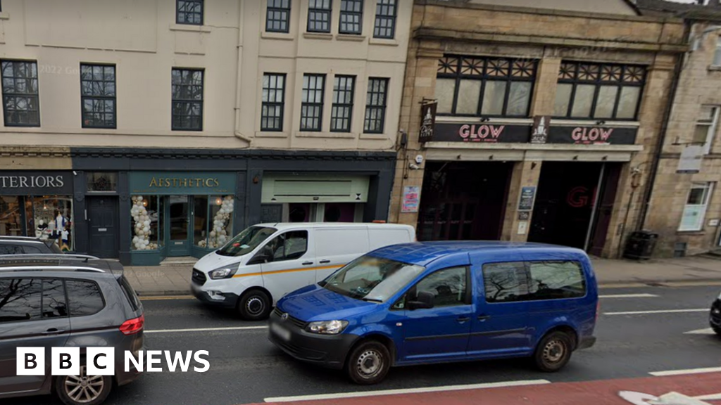 Man arrested after car driven into Lancaster nightclub - BBC