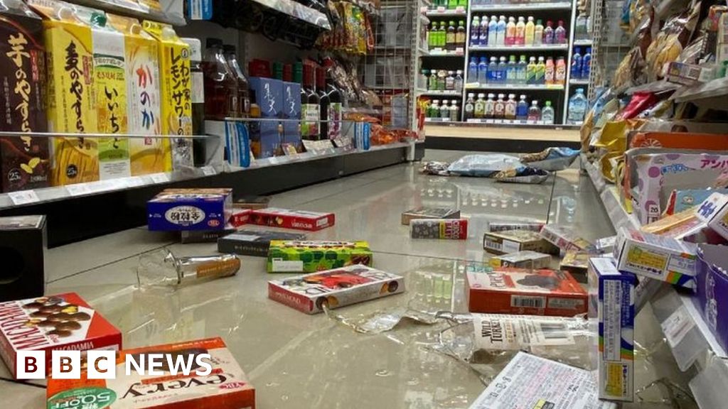 地震：津波警報を誘発する地震による日本被害 – BBC.com