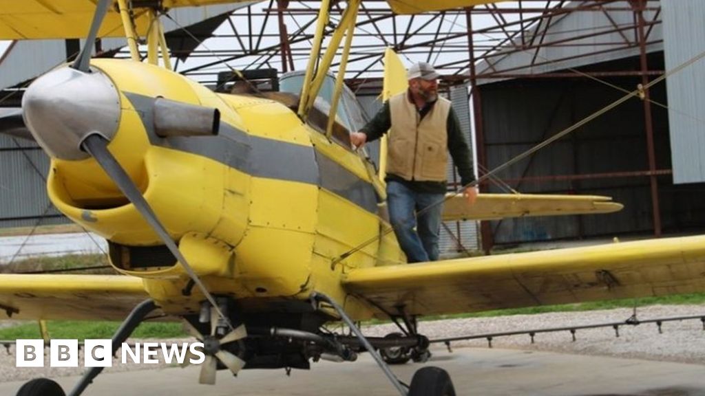 Plane in US sprinkles 100 gallons of holy water - BBC News