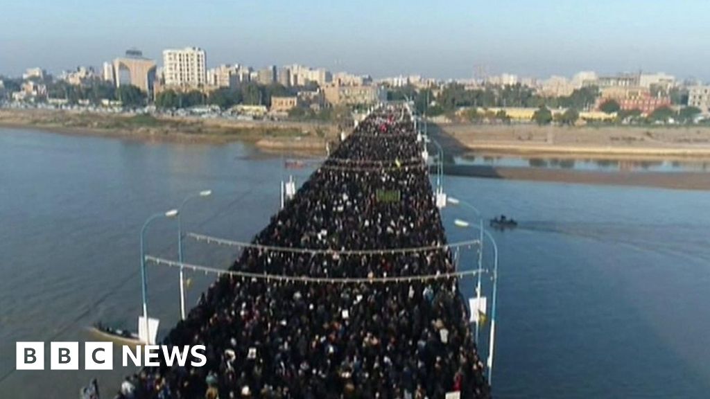 Qasem Soleimani: Mourning begins in Iran