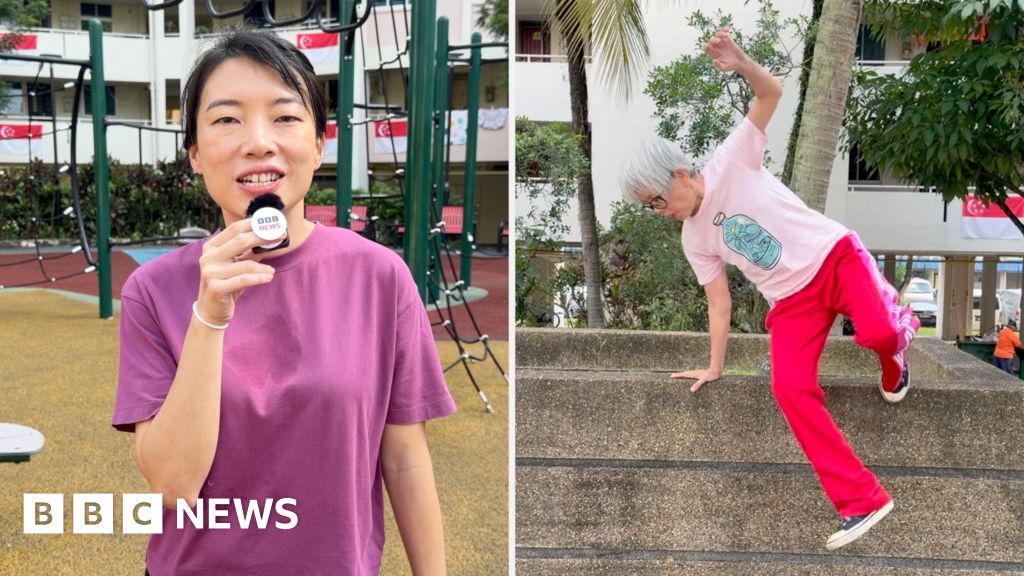Parkour helps Singapore seniors stay injury-free