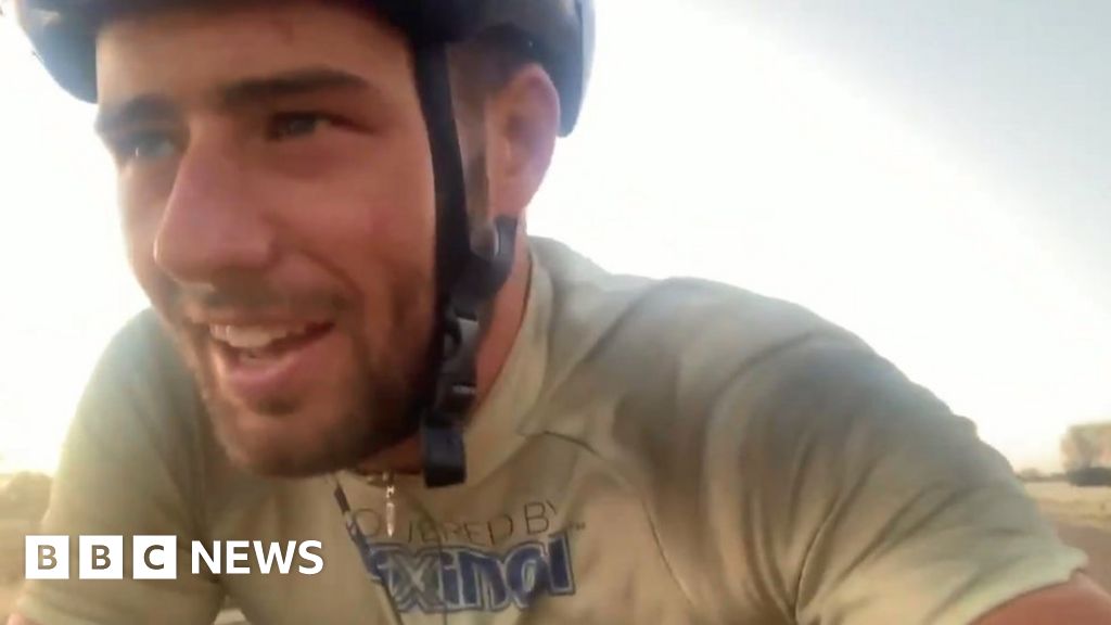 Edinburgh cyclist does U-turn after refusing to give up on round-the-world trip