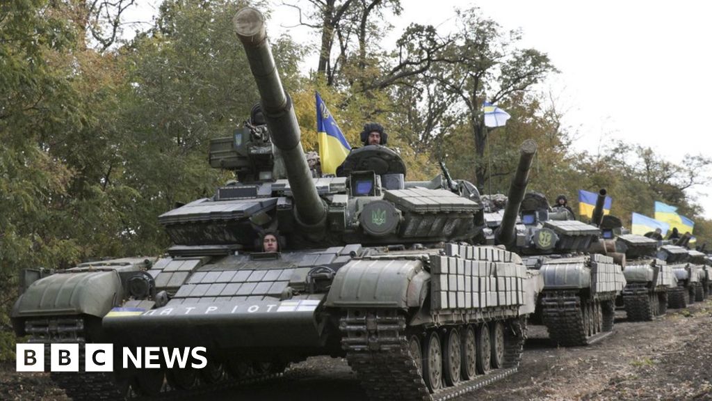 Ukraine Conflict Guns Fall Silent But Crisis Remains Bbc News 5056
