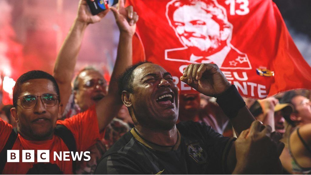 Cheers and tears as Lula wins Brazil election