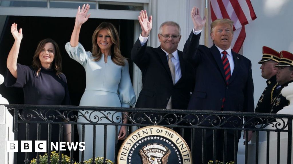 Australia PM Scott Morrison meets Trump for White House state dinner
