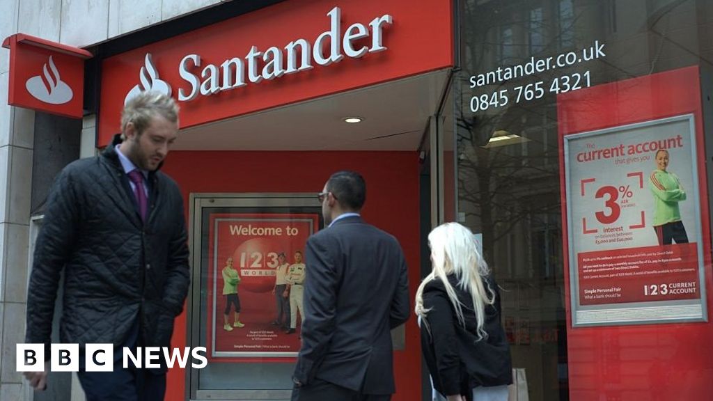 Santander uk bank profits hit by uncertainty