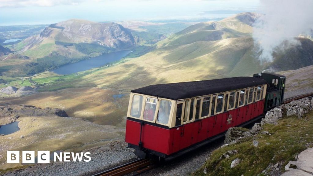 Original Snowdon Railway Engine Back In Service Bbc News