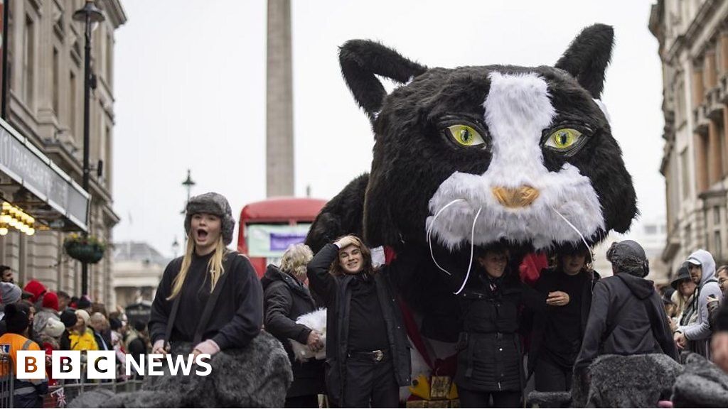 Crowds welcome new year at London parade