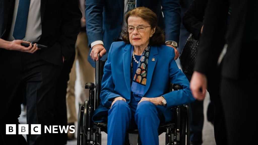 Senator Dianne Feinstein cierpi na zapalenie mózgu