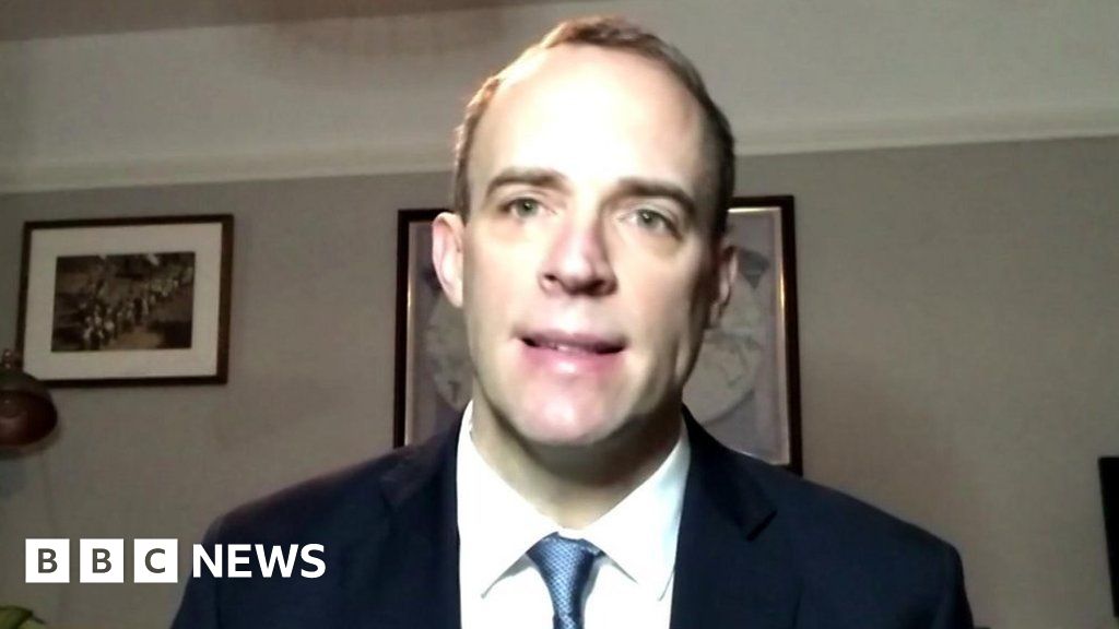 Brexit Dominic Raab Says It S Unlikely Negotiations Will Be Extended    115982317 P090zqqx 