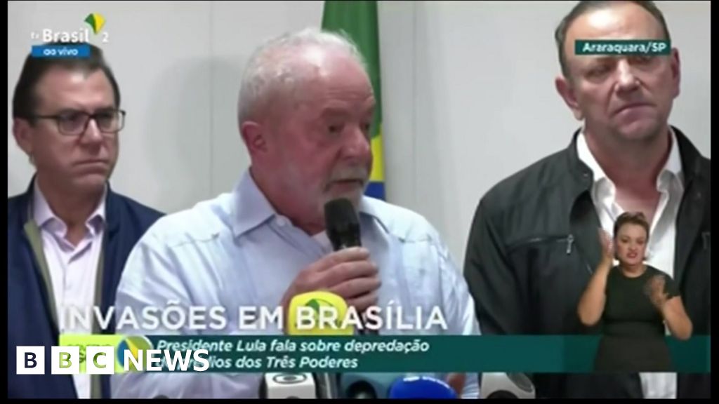 World News - Lula Vows To Punish Brazilian Congress Invaders - NewsBurrow thumbnail