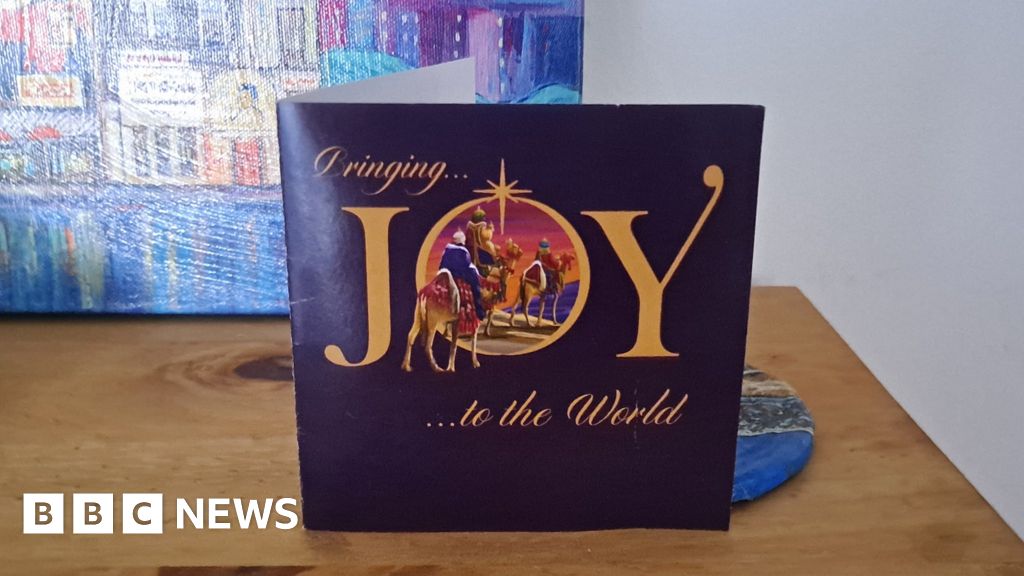 Christmas card arrives in May after Royal Mail delay