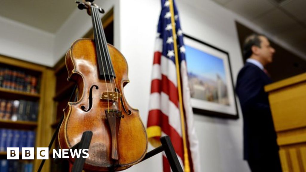 Stolen Stradivarius violin found 35 years later BBC News