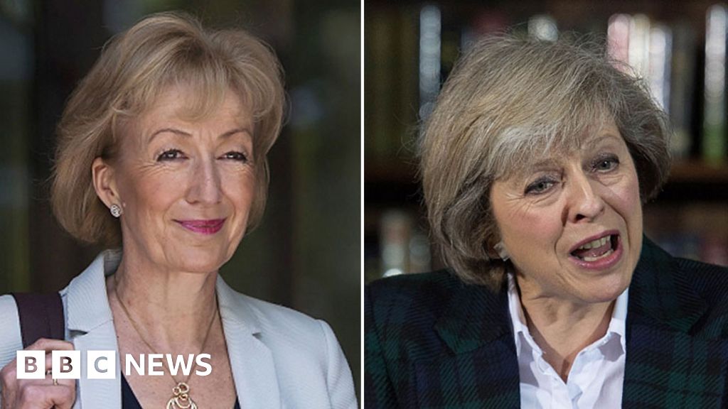 Head To Head How Theresa May And Andrea Leadsom Compare Bbc News