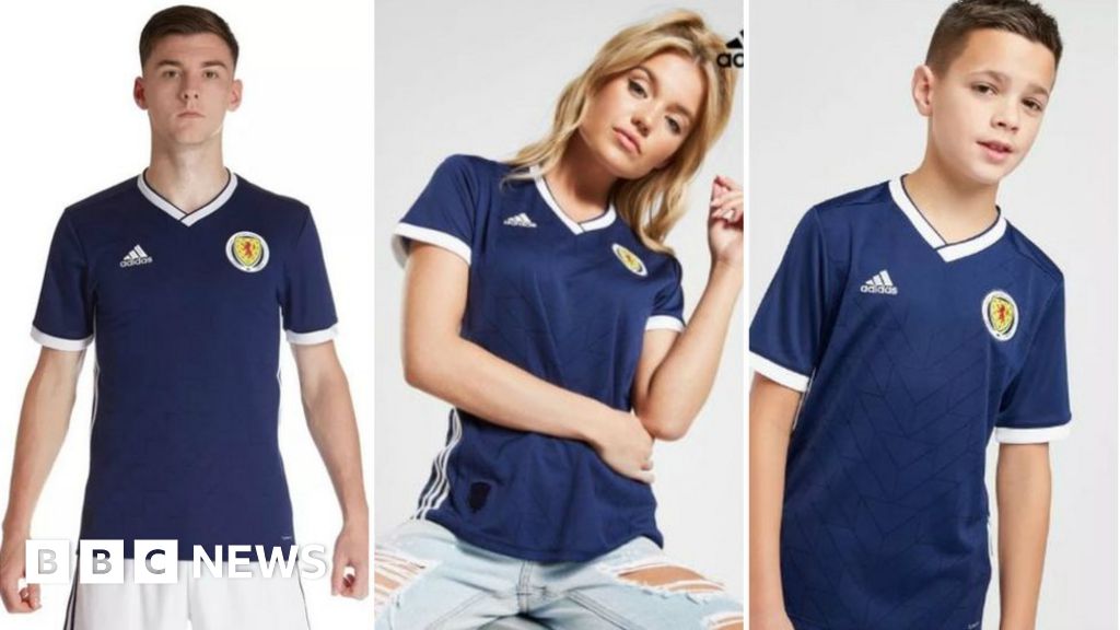 JD Sports removes Scotland kit photo after complaint BBC News