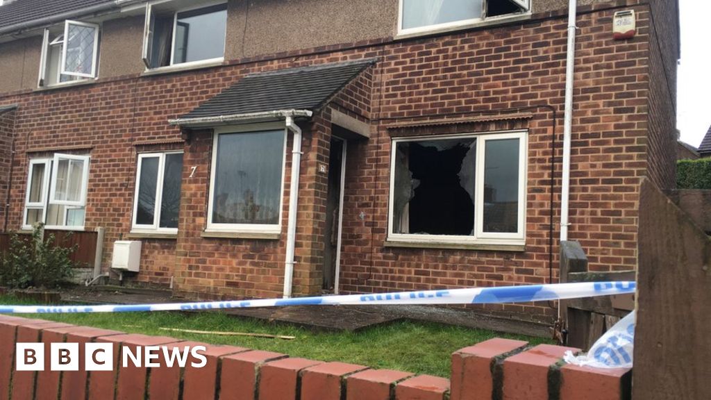 Mansfield Man S House Rebuilt After Partner Dies In Fire Bbc News