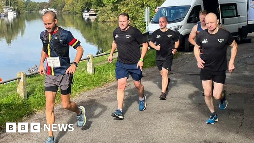 Royal Marine Commando running 60 marathons in 60 days