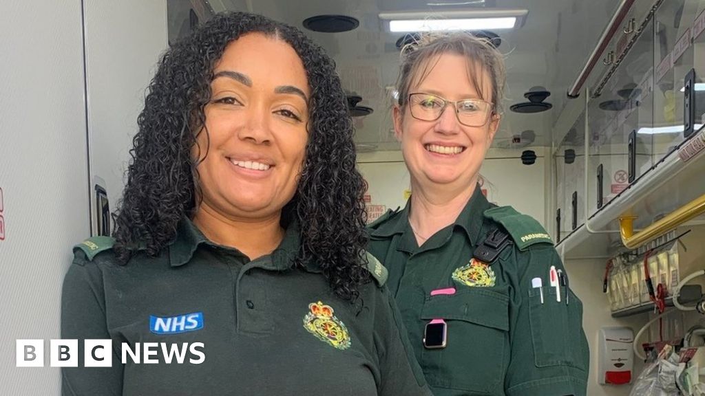 NHS front line: On the road with an ambulance crew