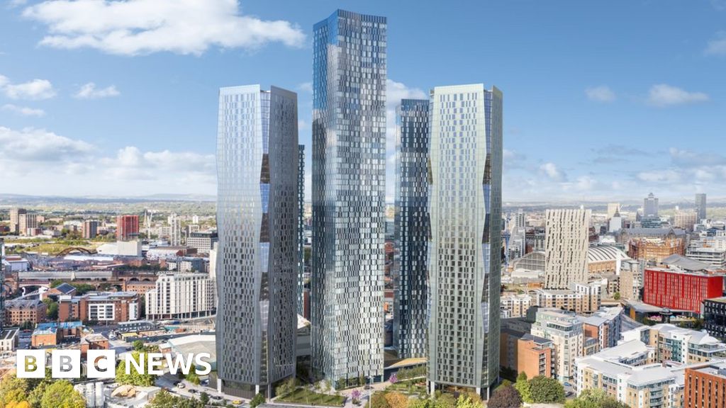 Manchester: Plans For 'striking' Twin Skyscrapers Submitted - BBC News