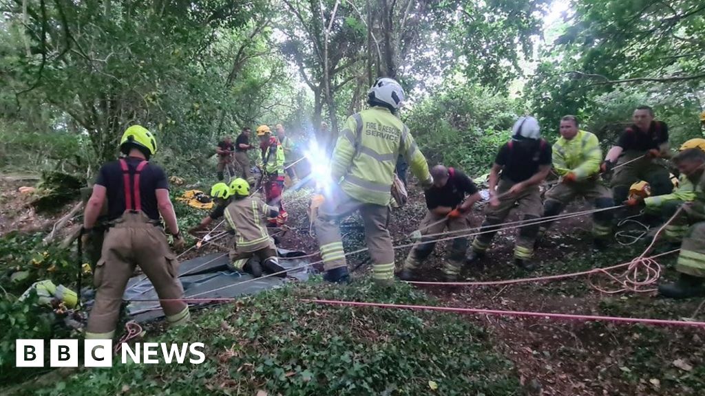 Cornwall Air Ambulance describes mine shaft rescue