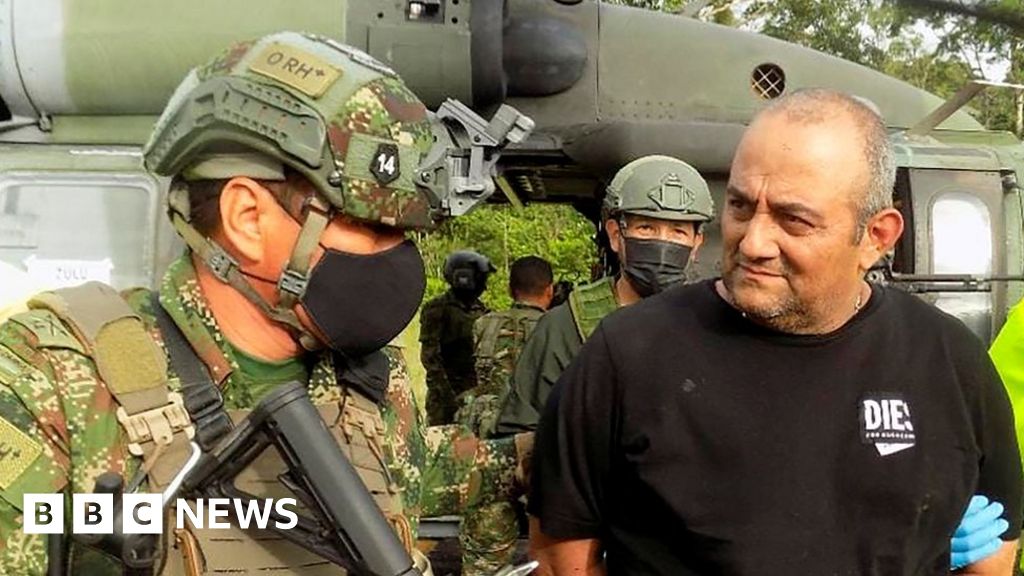 Colombia's most wanted drug lord Otoniel captured
