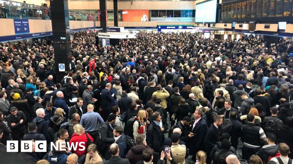 London Euston trespasser 'fled from police before fall'