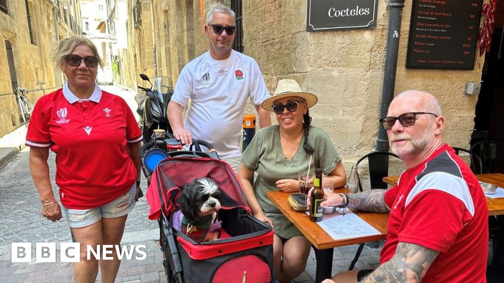 Rugby World Cup: Nervous Wales fans await 'toughest game'