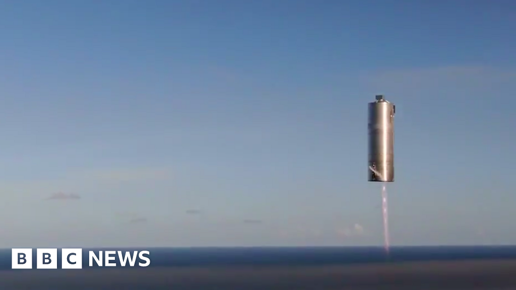 SpaceX: Musk's 'Mars ship' prototype aces 150m test flight