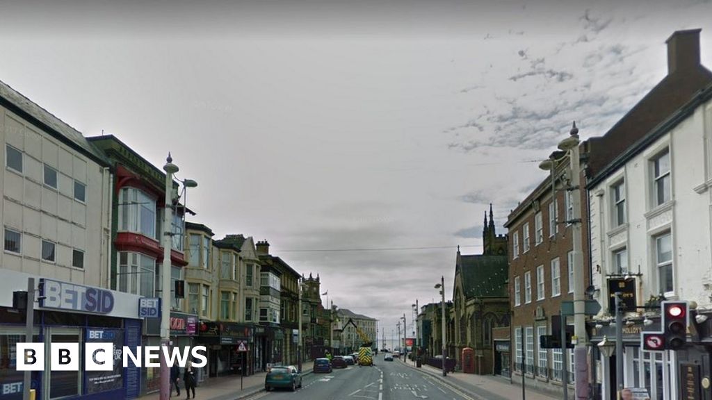 Blackpool Crash: Three Hurt After Car Hits Pedestrians