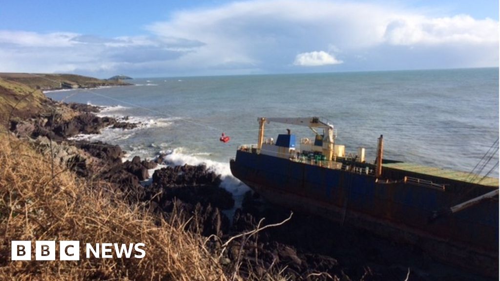 Helicopter Will Remove Barrels On Cork Ghost Ship c News