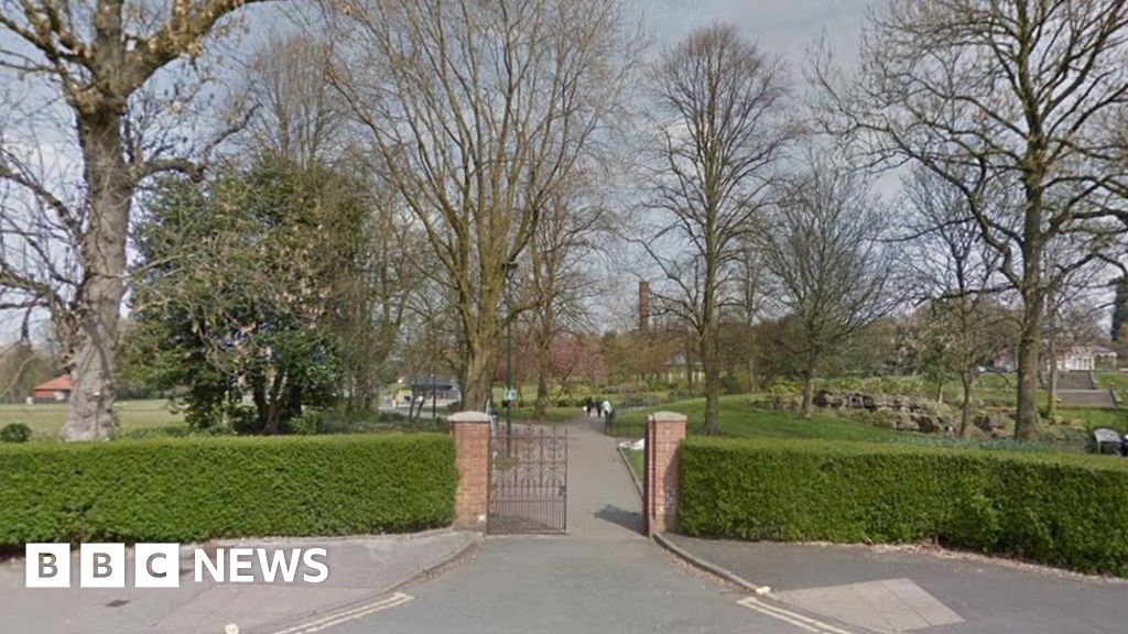 Three arrested after woman raped in Wigan park - BBC News