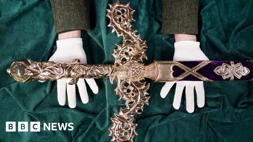 King Charles to receive new sword at Scottish ceremony