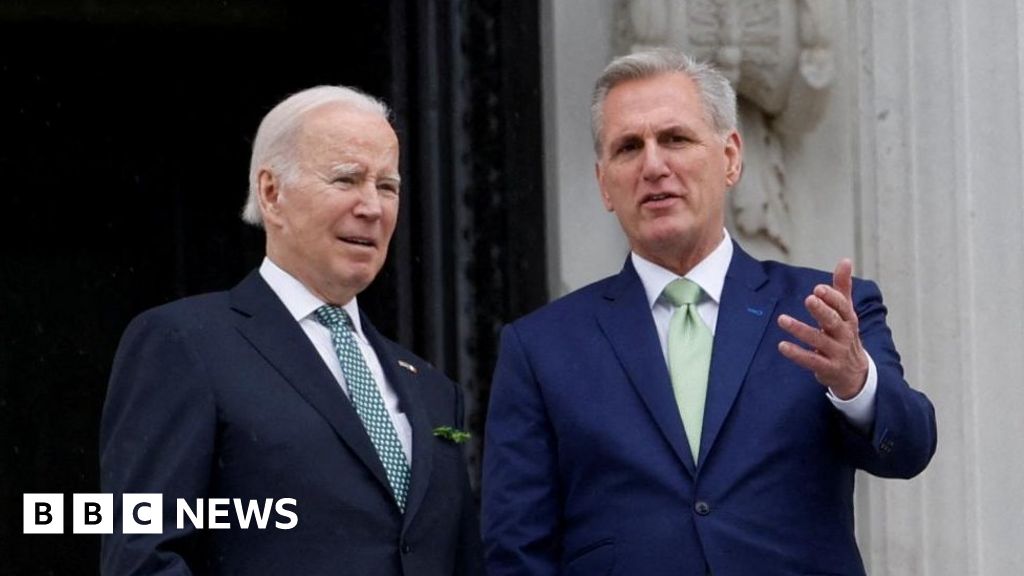 US debt ceiling: Democrats and Republicans agree deal in principle, Joe Biden says