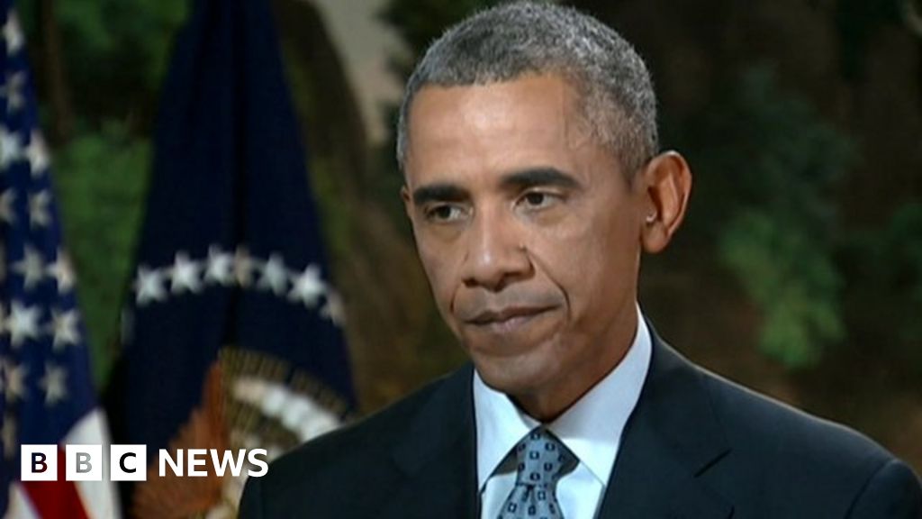Barack Obama Virginia Shooting Breaks My Heart Bbc News