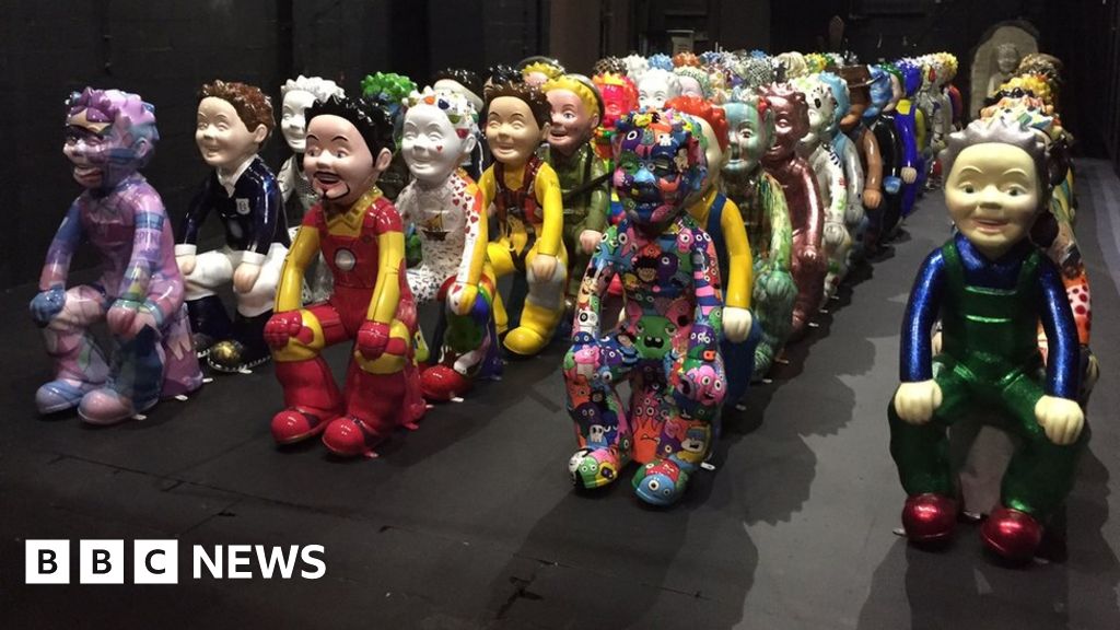 Oor Wullie Bucket Trail auction raises £883,000 BBC News