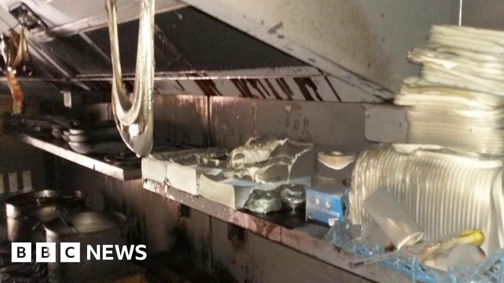 'Exploding tea towels' blamed for Cotswold pub fire BBC News
