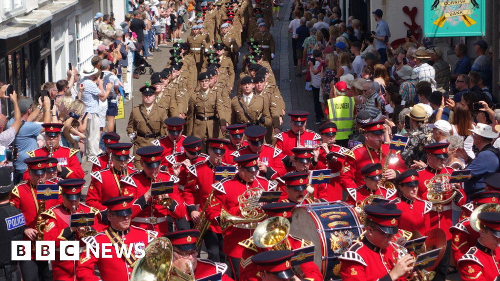Cornwall’s largest ever military parade takes place