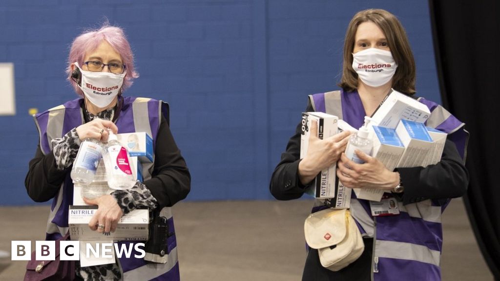 Scottish Election 2021 Pictures From The Count    118418327 Edinburghsanister 