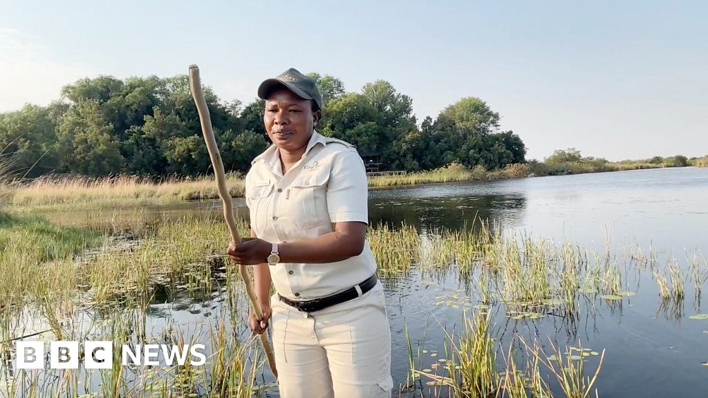 Female Mokoro polers changing stereotypes in Botswana's Okavango Delta