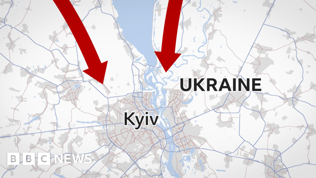 Ukraine maps: The battles for Kyiv and Kharkiv