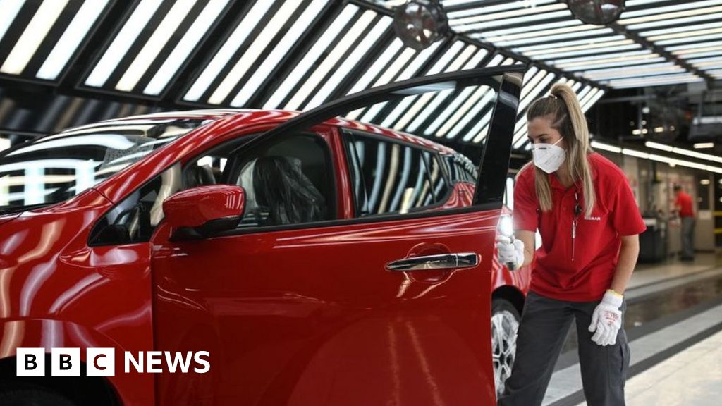 UK car production drops as firms struggle to get parts
