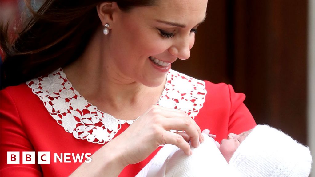 Royal baby named Prince Louis - BBC News