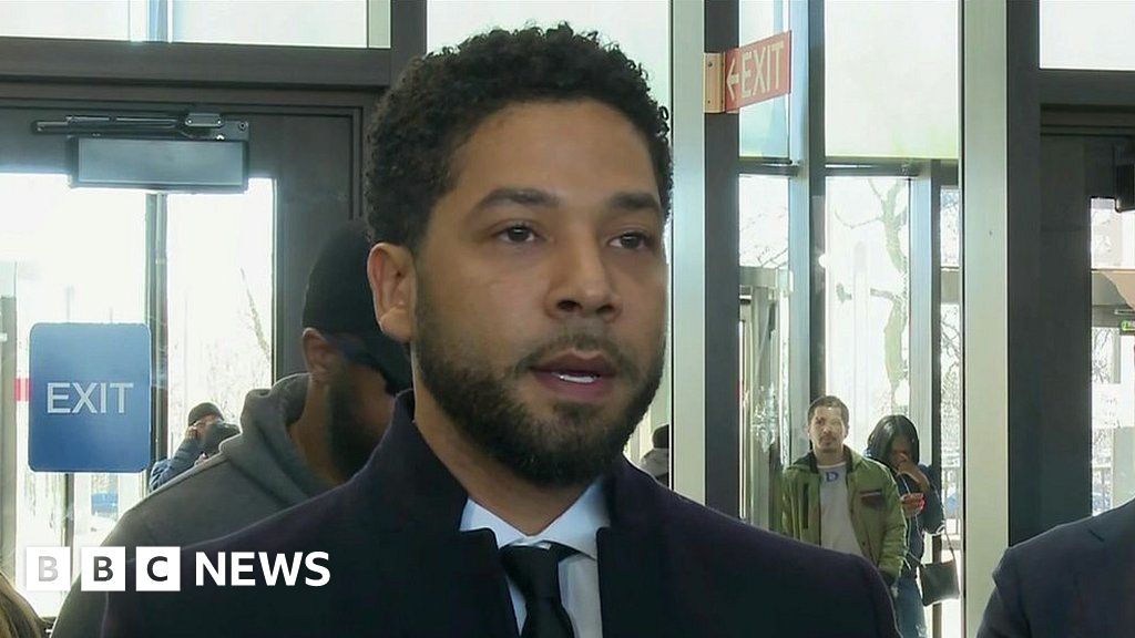 Jussie Smollett Prosecutors Drop All Charges Against Actor Bbc News